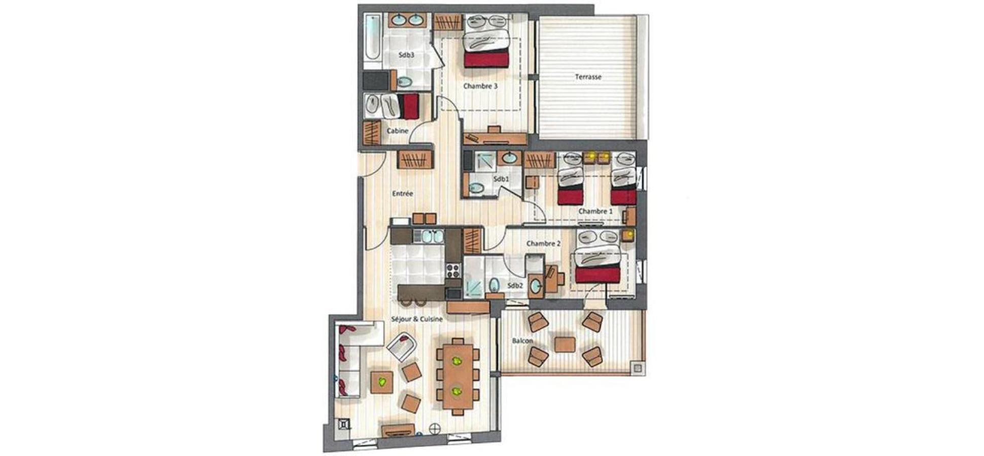 Keystone Lodge By Alpine Resorts Courchevel Kamer foto